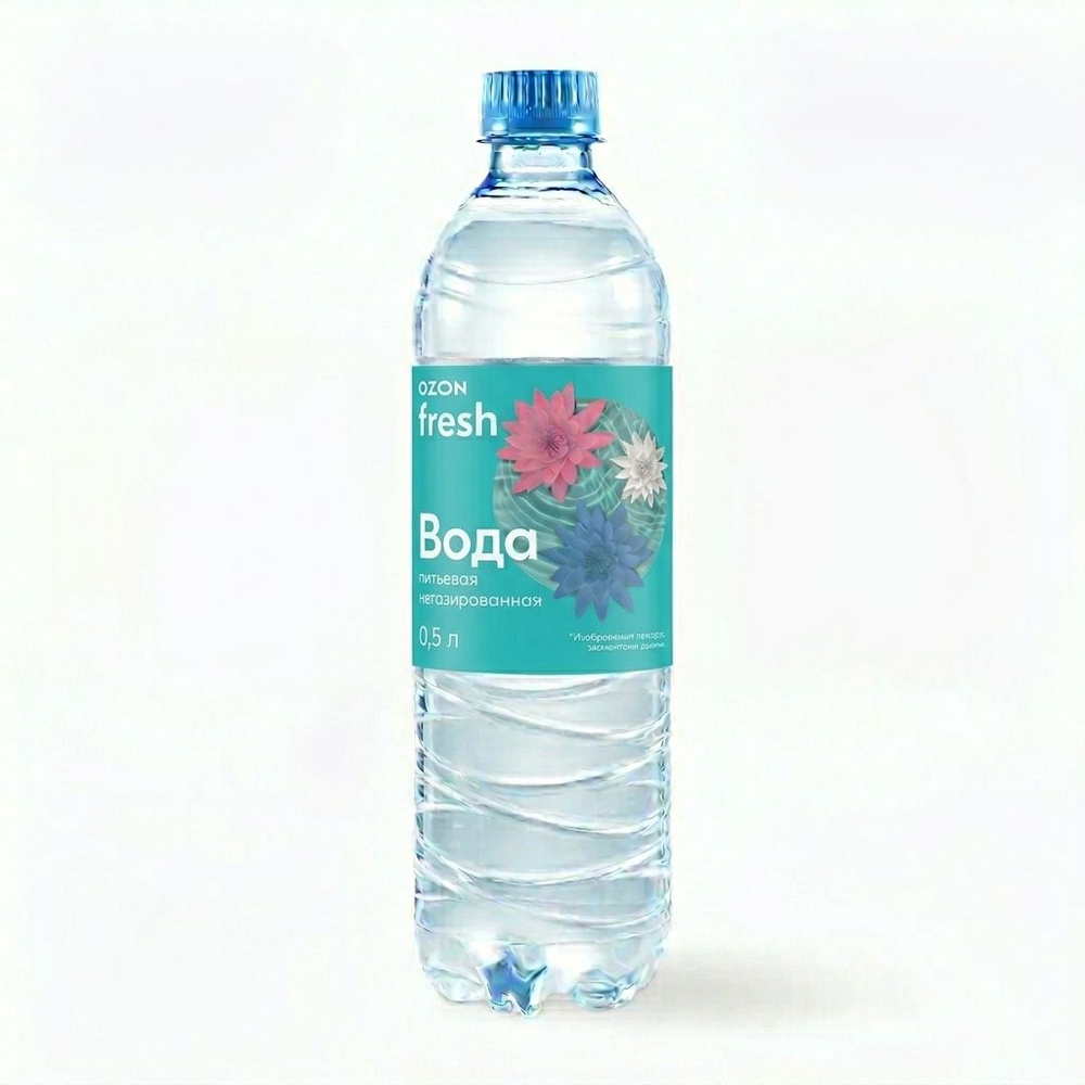 Вода питьевая Ozon fresh, негазированная, 0,5л #1