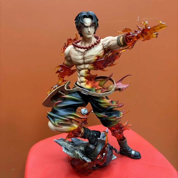 Superbe figurine one piece PORTGAS D.ACE 28cm NEUF. Livraison offerte🙂 - Jeux & Jouets