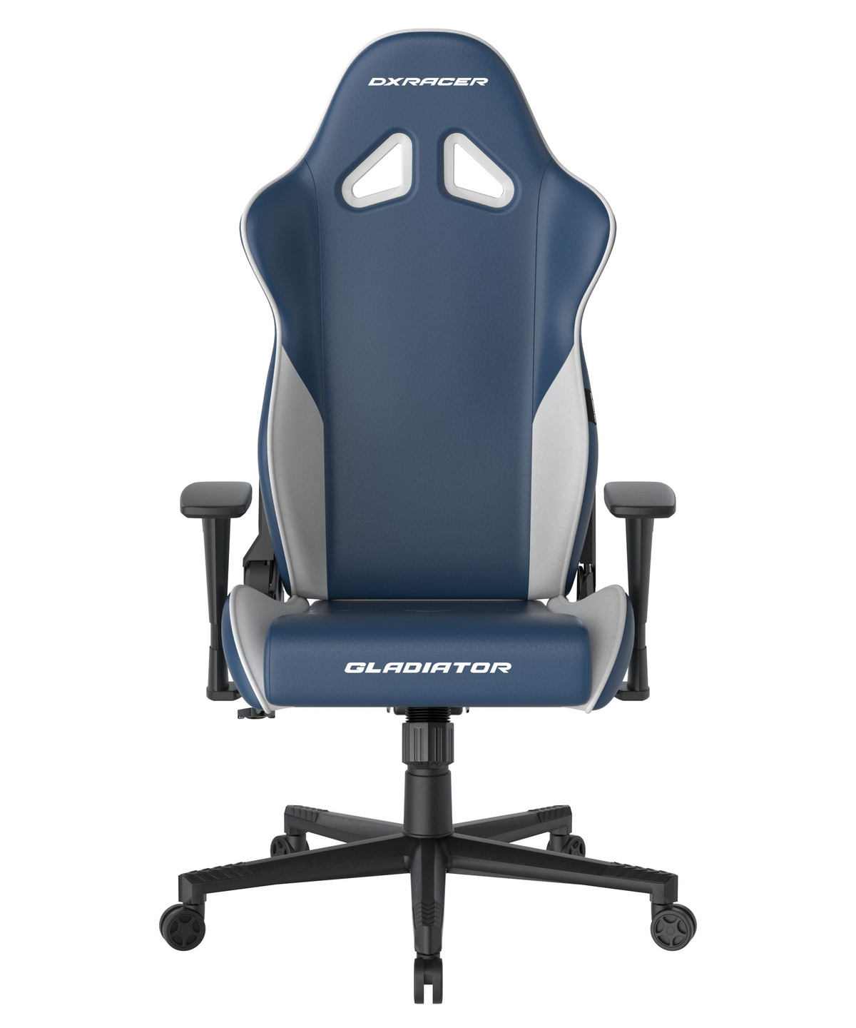 DxRacer Игровое компьютерное кресло OH/G2300/BW, белый/синий