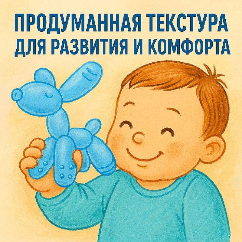 Прорезыватель с текстурной поверхностью для массажа дёсен и сенсомоторного развития