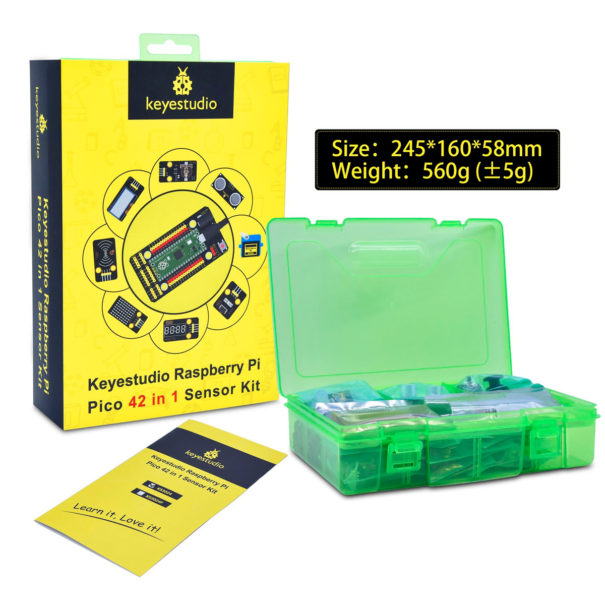 Keyestudio Комплект для самостоятельной сборки электроники Raspberry Pi ...