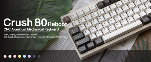 【ri】WOBKEY CRUSH 80 Black Pro 美品 Crush 80 Reboot Pro - WOBKEY's Tooless Keyboard