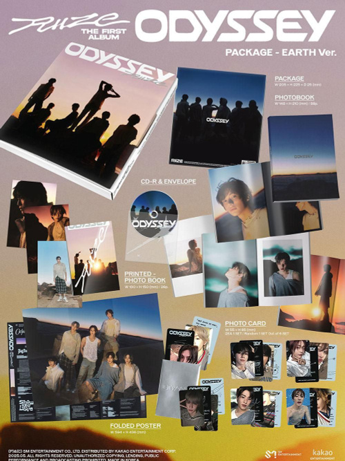 Альбом RIIZE - ODYSSEY 1st Album PACKAGE 2 Version SET купить на