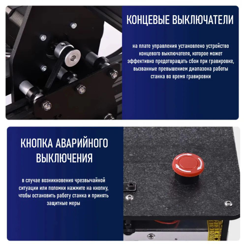 Настольный ЧПУ станок, фрезерно-гравировальный станок CNC4540 NEZZ