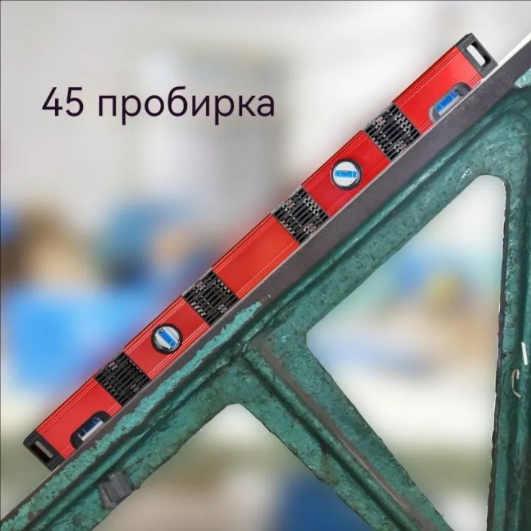 Складной магнитный уровень с пузырьковым индикатором для строительства и деревообработки - инструменты измерения углов 11