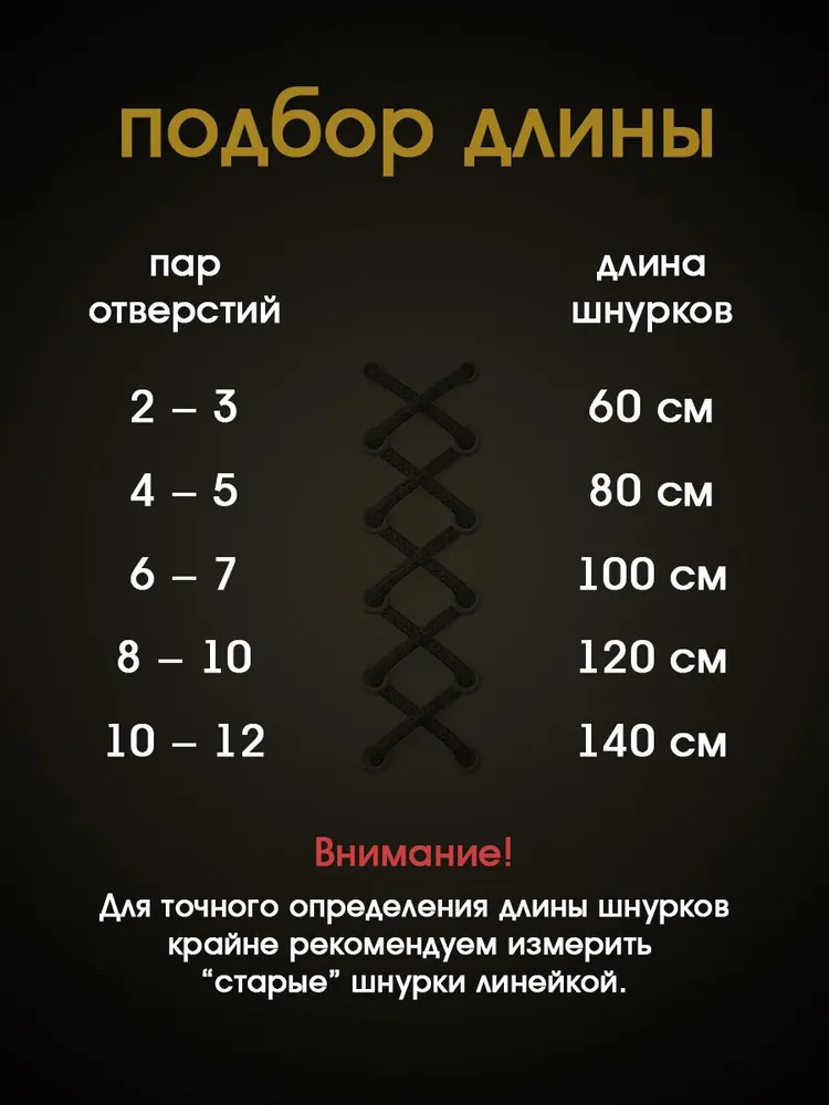 Шнурки для обуви Manciss 80 см круглые вощеные черные, черный, фото 5