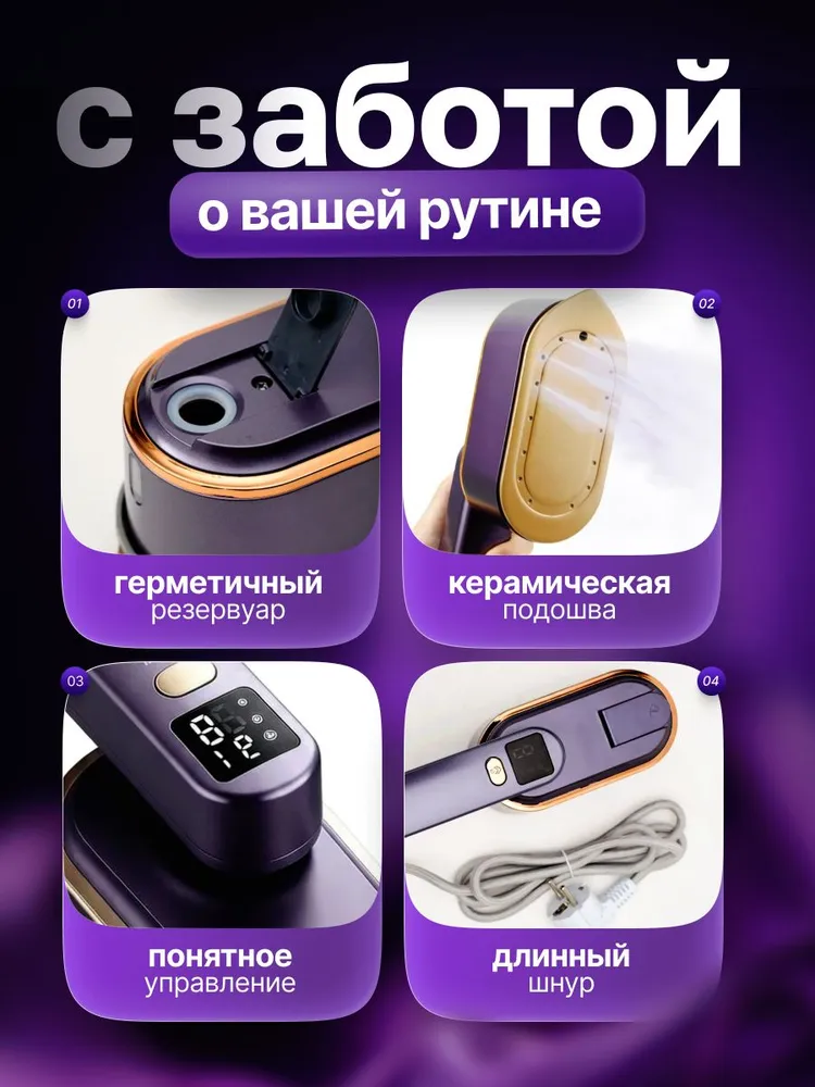 Отпариватель для одежды ручной / Отпариватель для одежды, вариант, фото 6