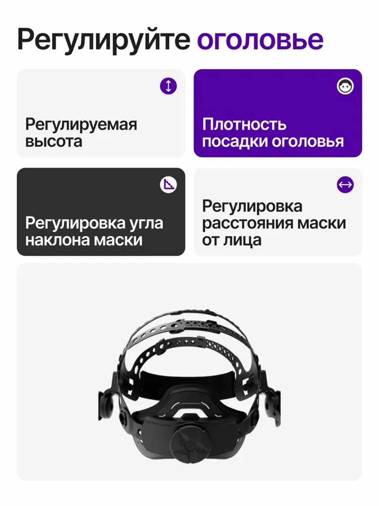 Маска сварщика хамелеон Start DIGITAL X PRO затемнение 3/4-8/9-13 DIN, вариант, фото 5