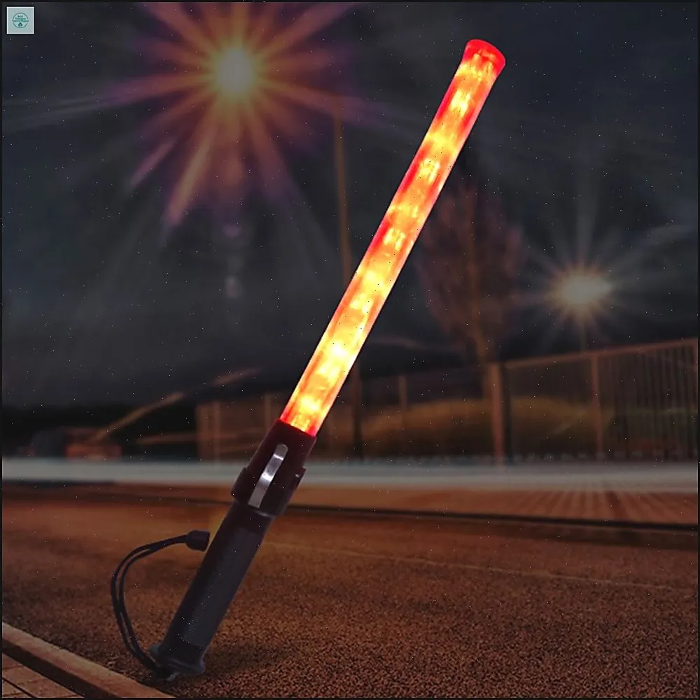 Пластиковый жезл с LED-фонарем, вариант, фото 3