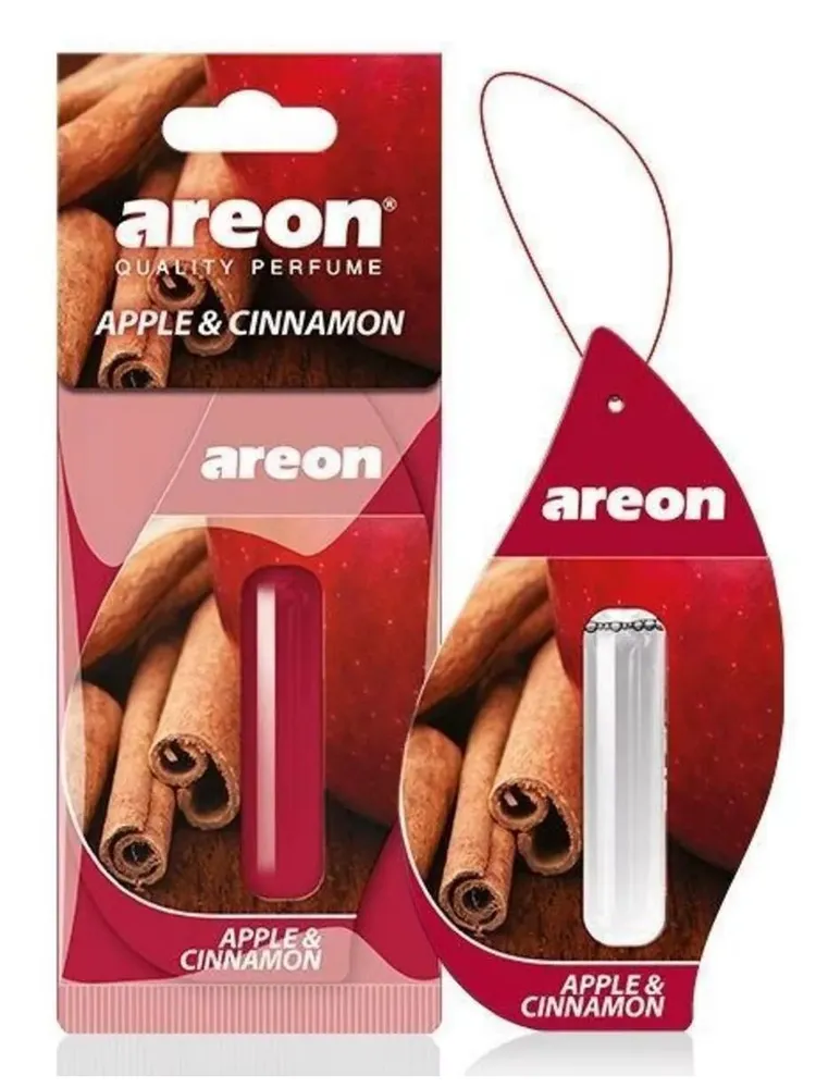 Ароматизатор в машину Areon Liquid Яблоко и корица 5 ml, 5 мл