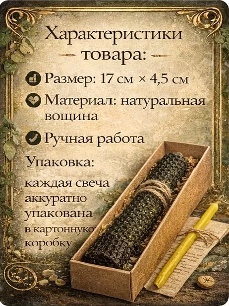 Программная черная свеча " Отвязка от бывших", черный, фото 2