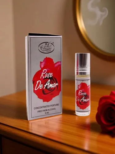 Al Rehab Духи-масло Парфюмерное масло Rose de Amor, 6 мл 6 мл