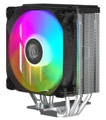 Кулер для процессора PentaWave PC-Z04E SRB ARGB PWM (TDP 220W, 1х120mm ARGB PWM Fan, 4 тепловые труб