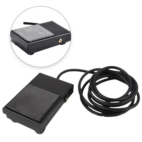 Мгновенный ножной выключатель TFS-1 с кабелем длиной 1 метр для промышленных машин