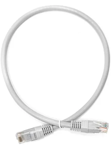 LANMASTER TWT-45-45-0.5/6-GY Кабель Патч-корд UTP вилка RJ-45-вилка RJ-45 кат.6 0.5м серый ПВХ