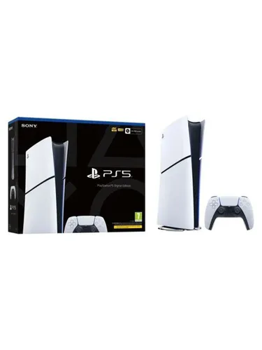 Игровая Sony PlayStation 5 PS5 Slim 1 TБ (цифровая версия) 4K Ultra HD Pусский язык