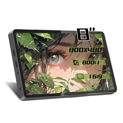 8" Монитор, черный