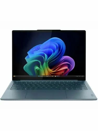 Lenovo Yoga Air 14s, Snapdragon X Elite-X Ноутбук 14.5", RAM 16 ГБ, SSD 1024 ГБ, Qualcomm Adreno, Windows Pro, синий, Русская раскладка
