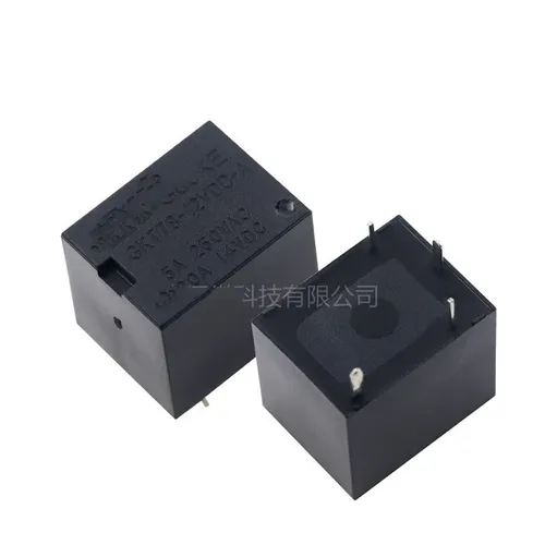 Реле электромеханическое GKT78-12VDC-A 4-контактное 20А 1НО (нормально разомкнутое)