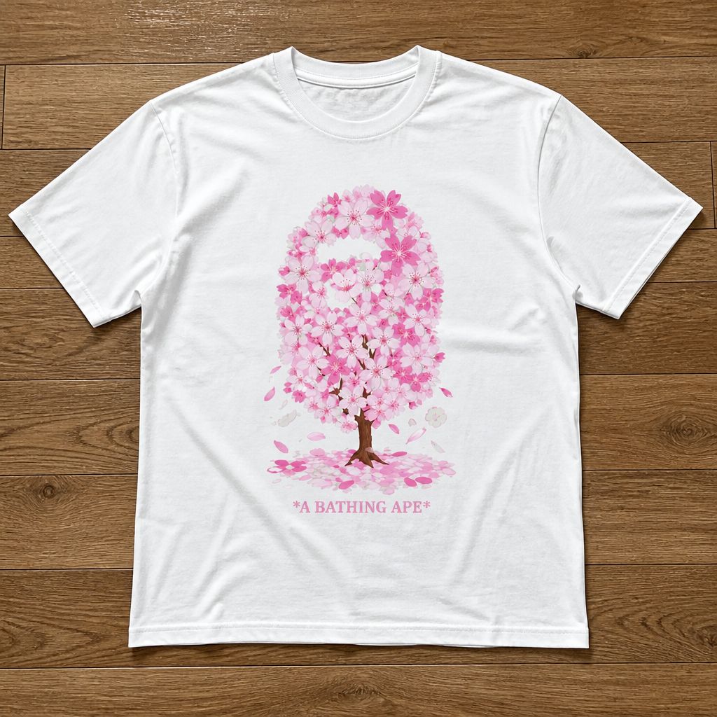 Футболка bape sakura