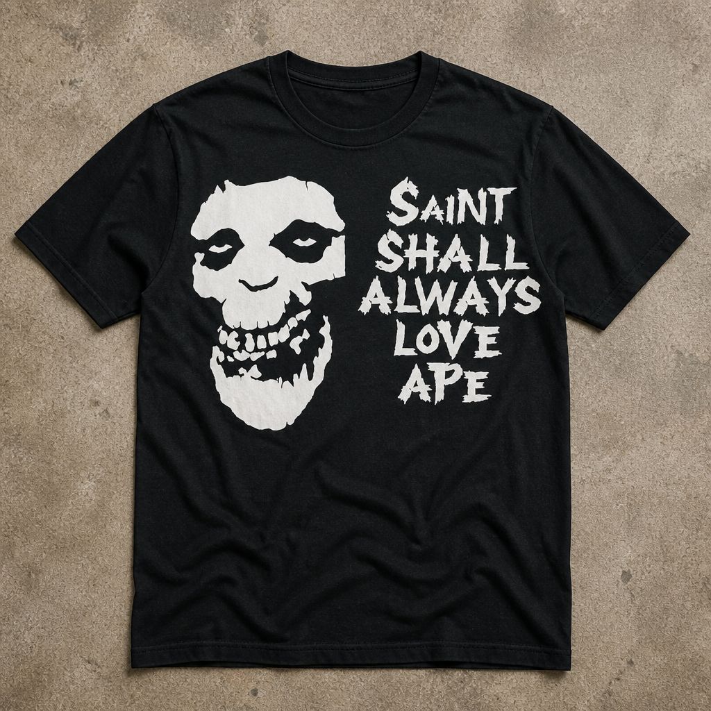 Футболка saint michael x A Bathing Ape Bape