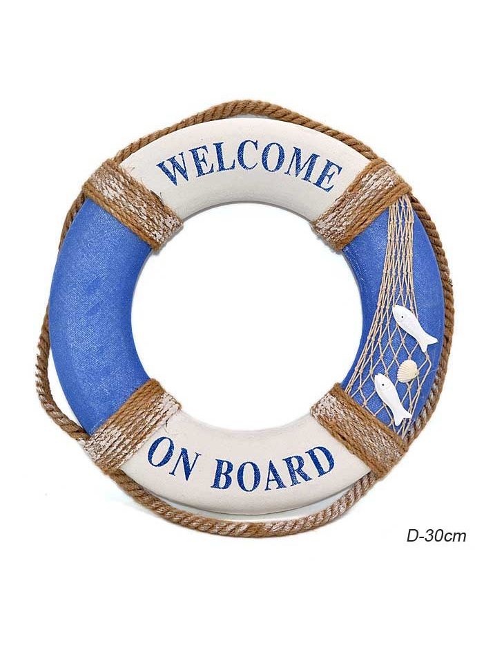 Декоративный спасательный круг для интерьера, морской декор, 30 см