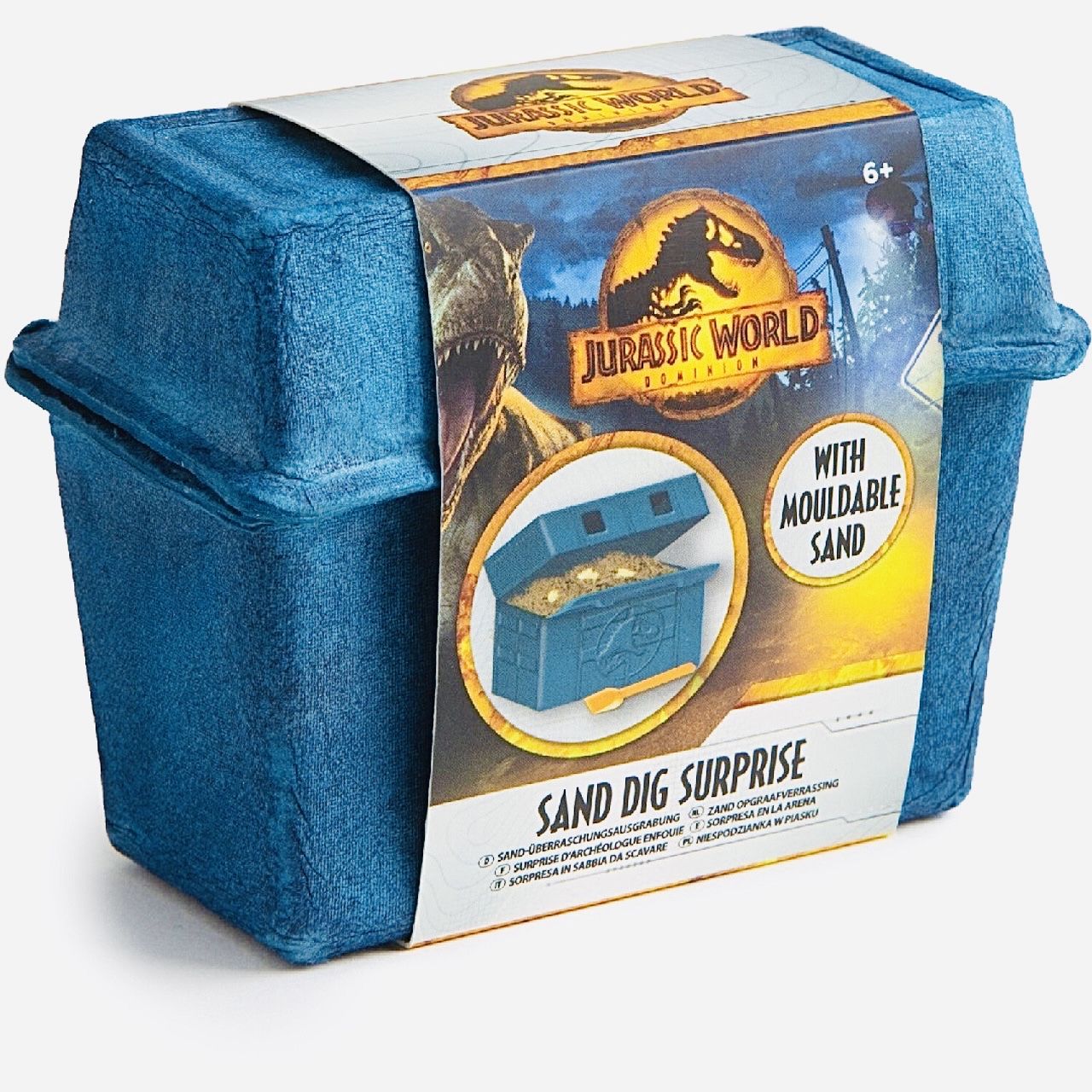 Мир Юрского периода: (Набор из 2ух) Jurassic World: Раскопай сюрприз с кинетическим песком