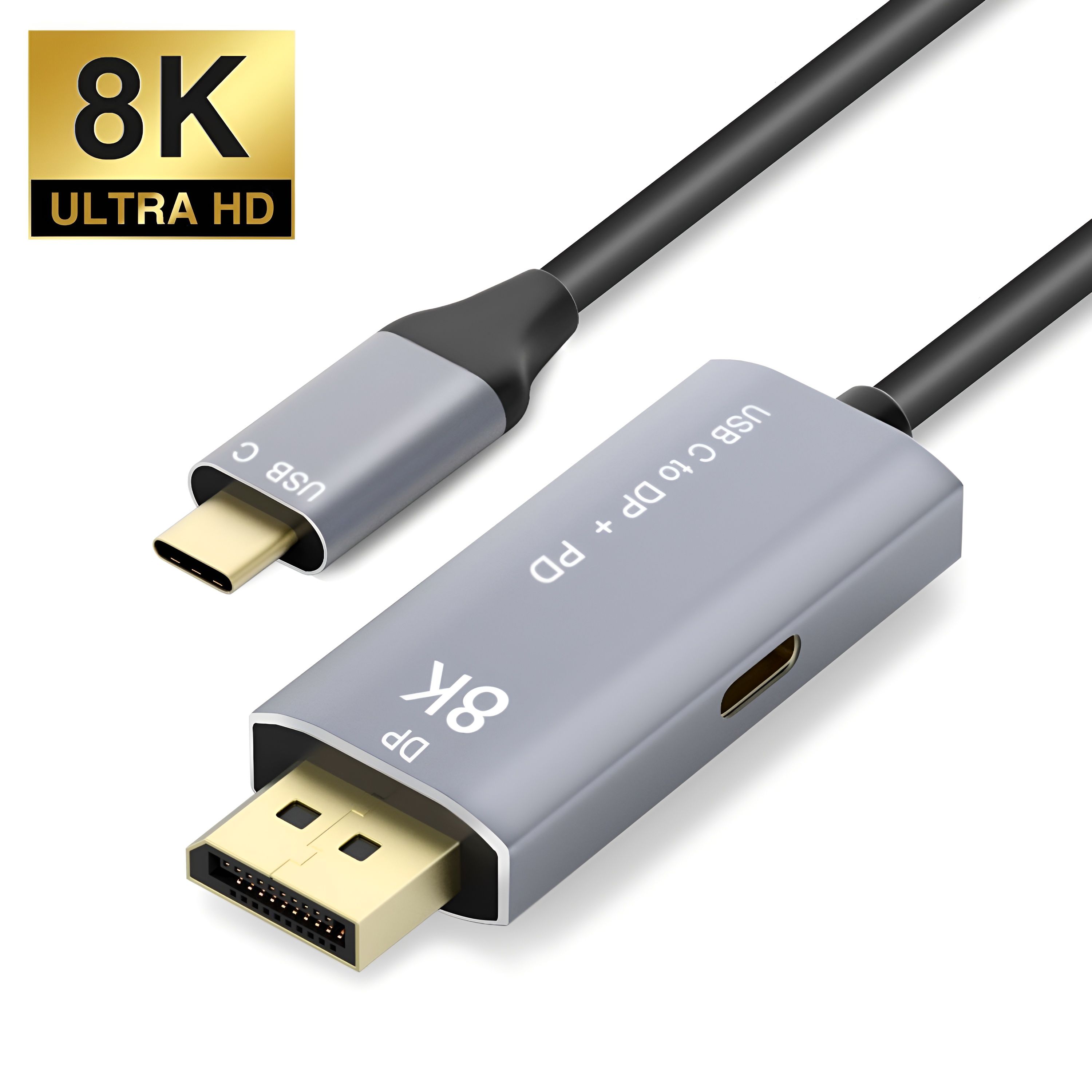 Видеокабель Штекер (male) Штекер (male) 2серый, черный Кабель USB