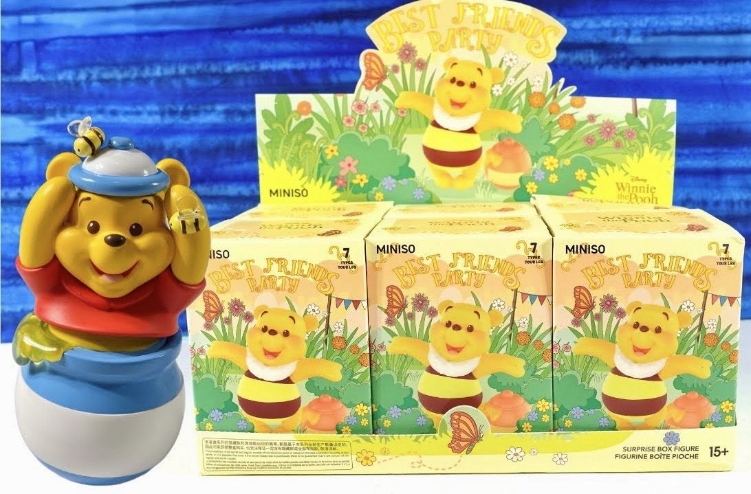Винни-Пух Сюрприз-бокс - Disney Винни-Пух и его друзья, серия Лучшие друзья на вечеринке , 10 см