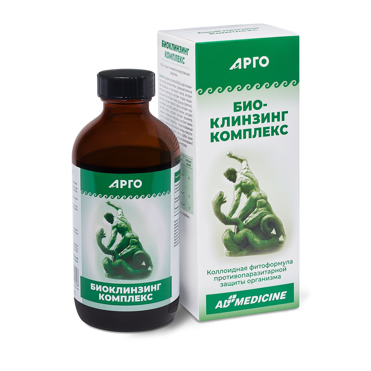 БИОКЛИНЗИНГ КОМПЛЕКС (Био-Клинзинг комплекс, Bio-Cleanzing Complex) коллоидный, 235 МЛ. Против паразитов и гельминтов (Арго Эд медицин)