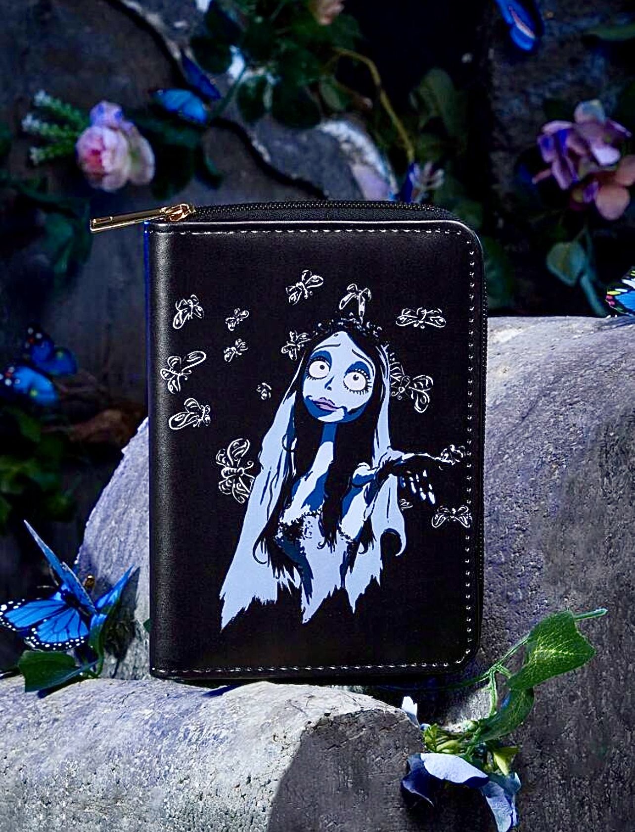 Труп невесты / Corpse Bride Кошелек с принтом бабочек и Эмили