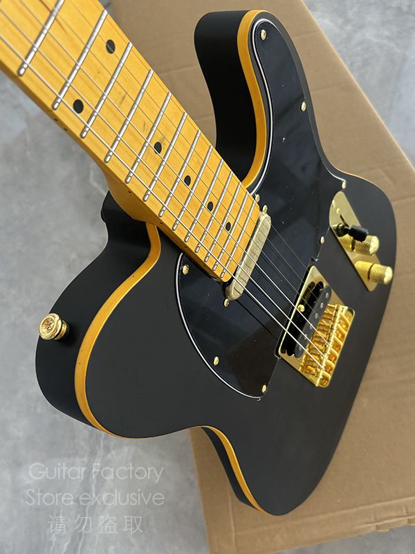 GLATЭлектрогитараКлассическаяTelecaster6-струнная,корпусМахагони