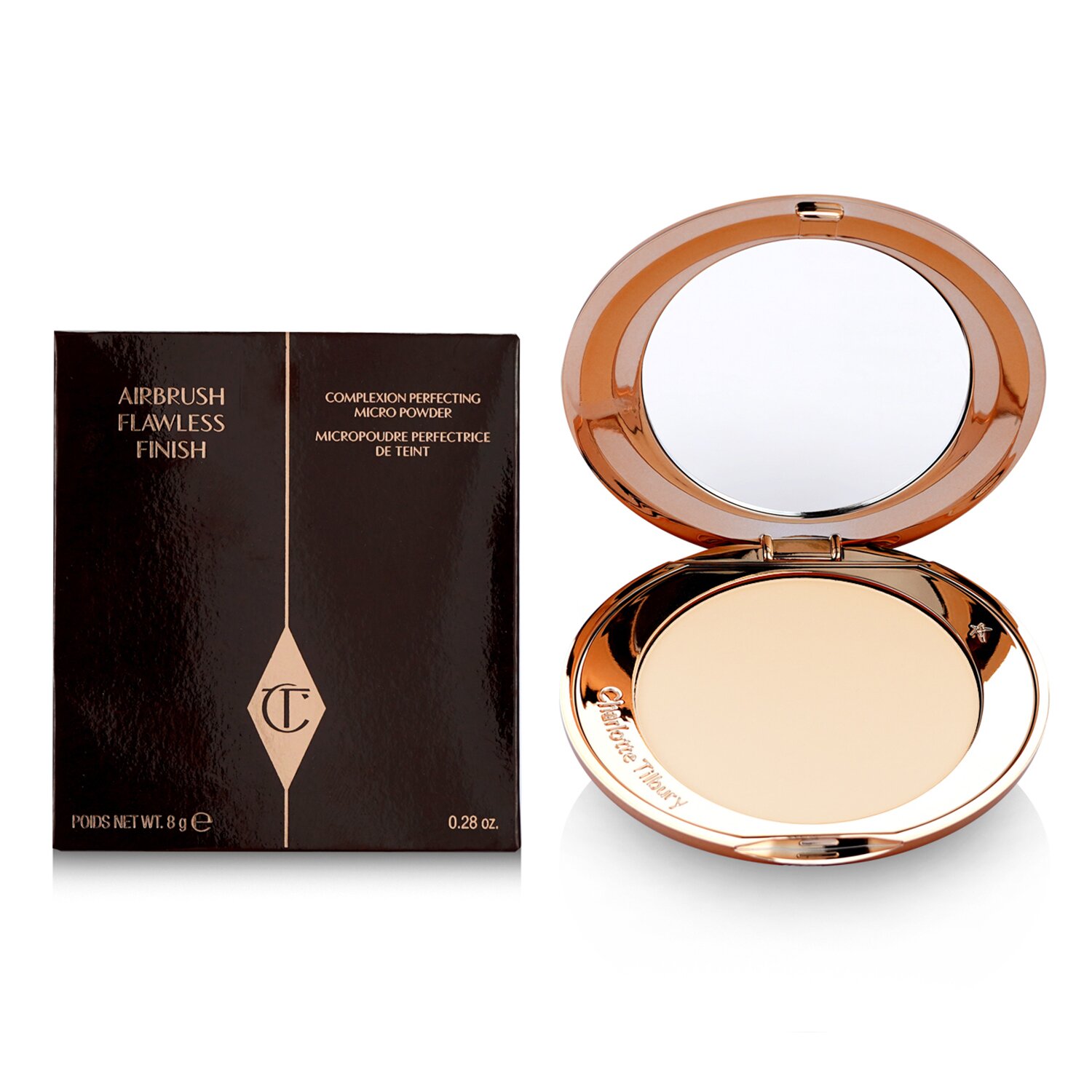 CHARLOTTE TILBURY пудра для лица Airbrush Flawless Finish оттенок 1 Fair 8 гр купить