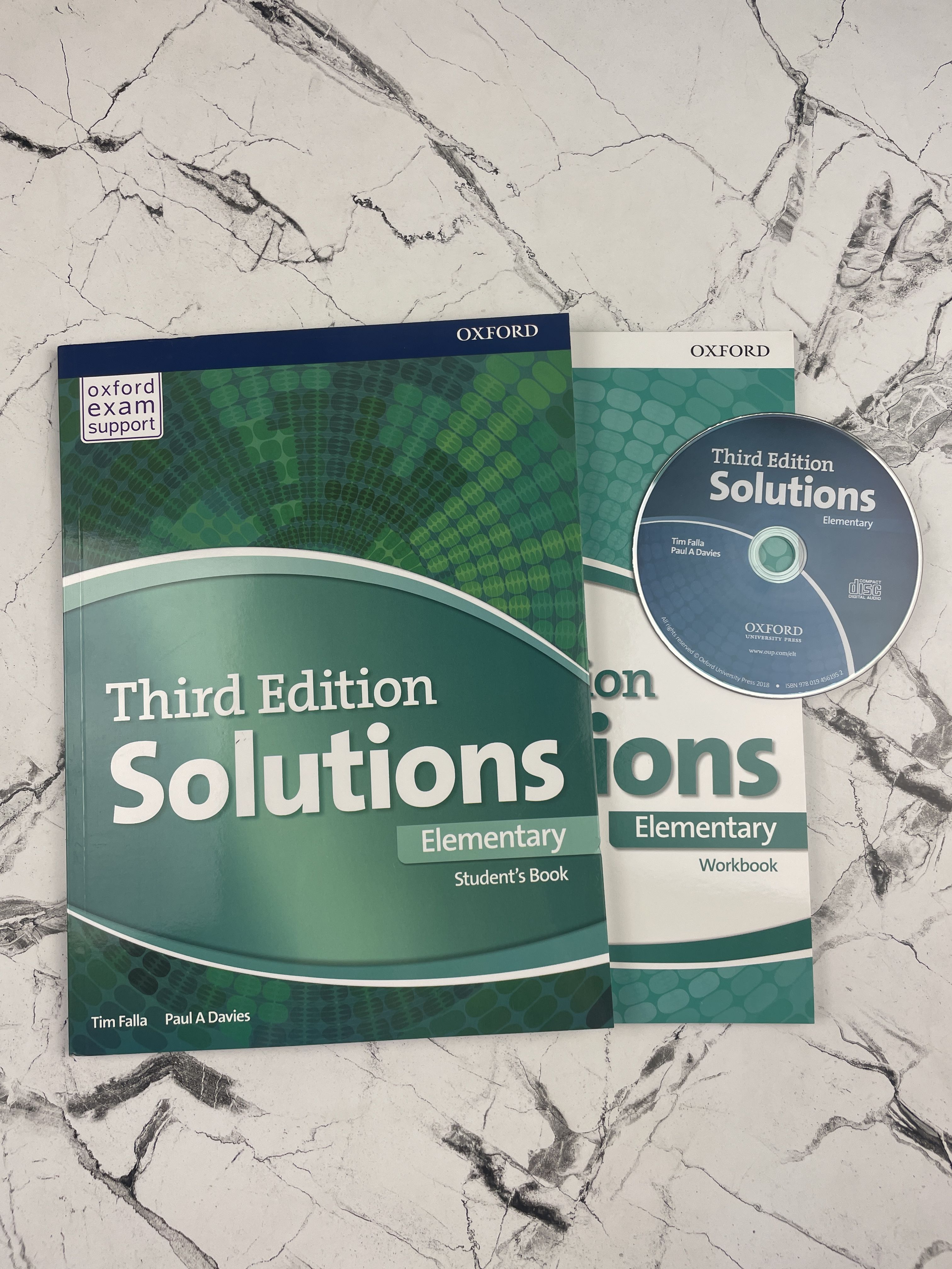 Solutions Elementary Набор Student's Book + Workbook +CD, TheBookCorner ...