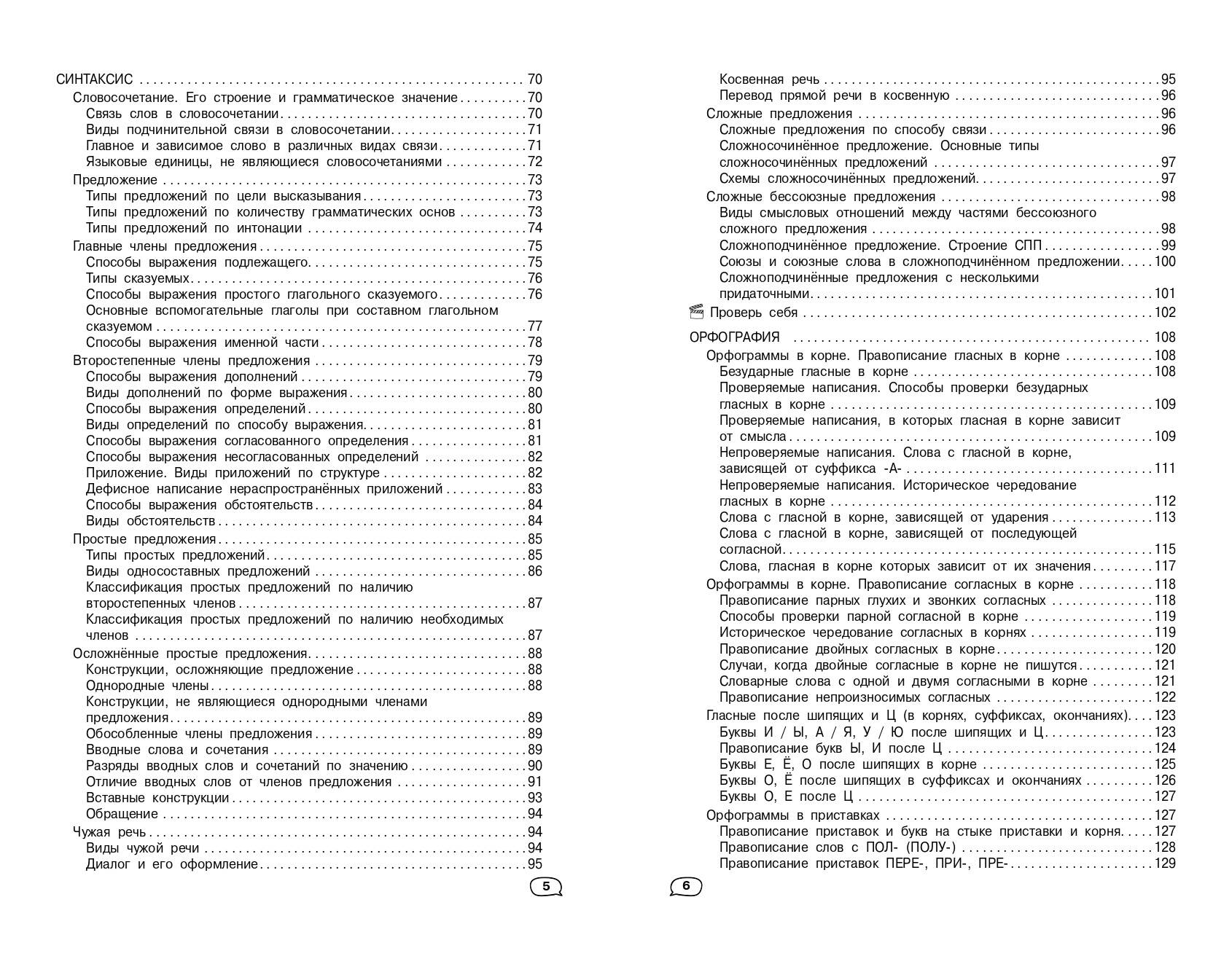 Русский язык. Пособие + обучающие видео. 5-6-7-8-9-10-11 классы | Reference Book - Ozon image 6