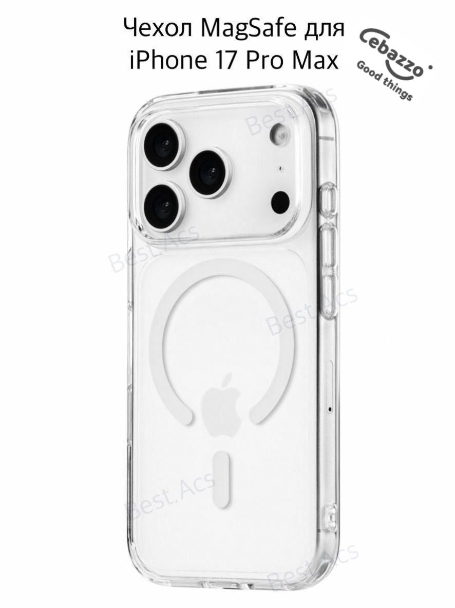 智能手机壳 用于 Apple iPhone 17 Pro Max, 硅胶, 透明