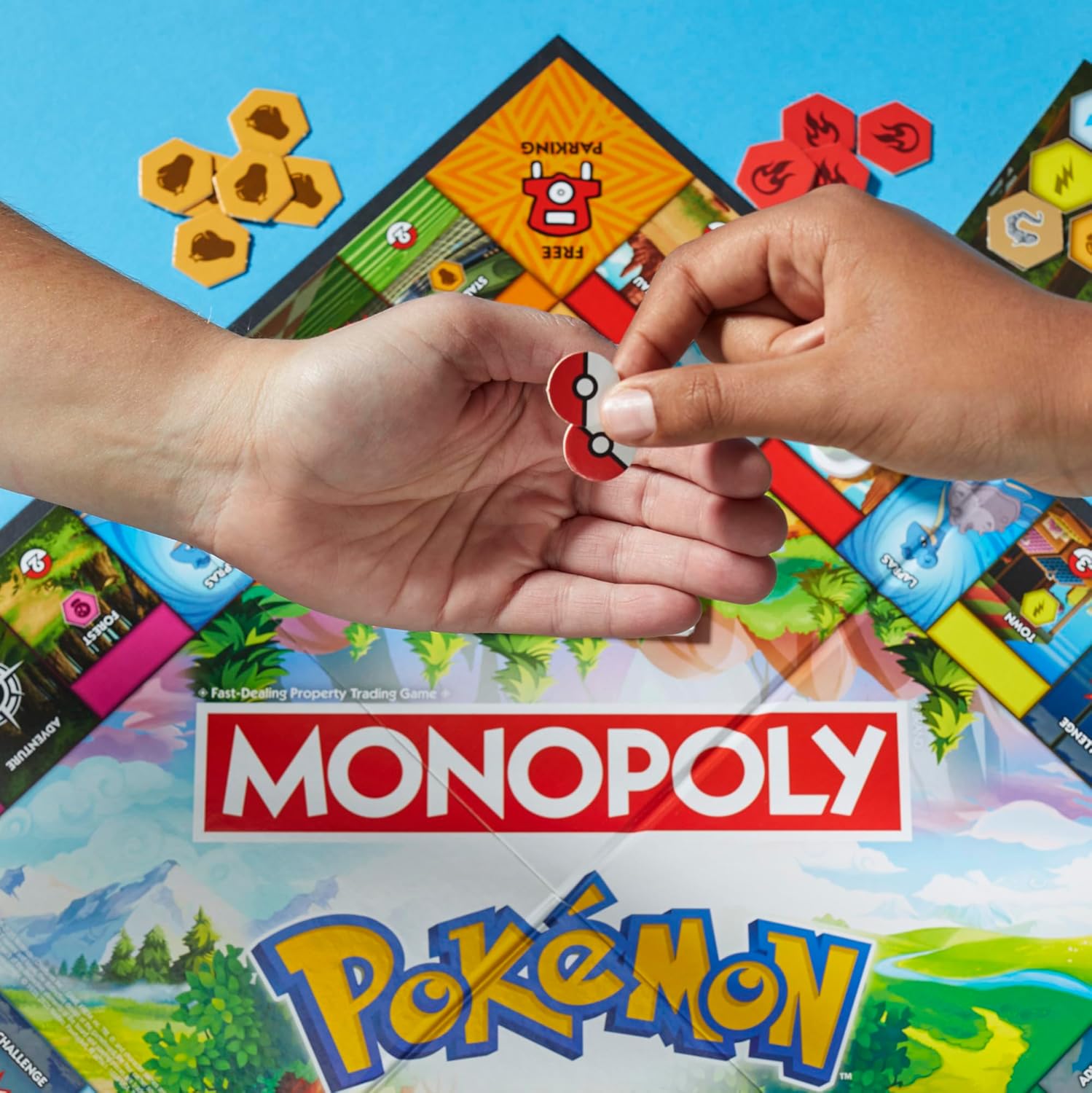 Покемон / Pokmon Настольная игра Монополия: Поймай всех!