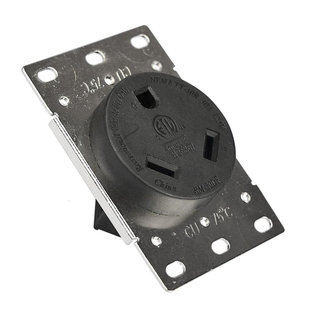 Розетка питания RM 30DF NEMA 30R 30A 125V для трейлеров и кемперов ...