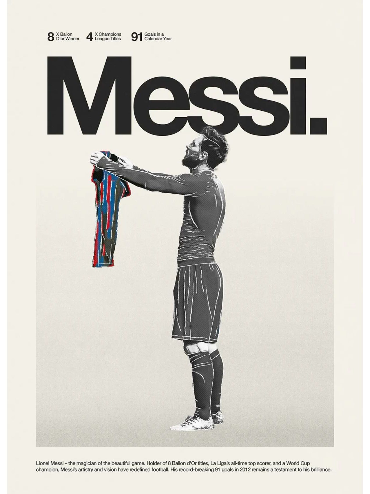 when did messi start his career