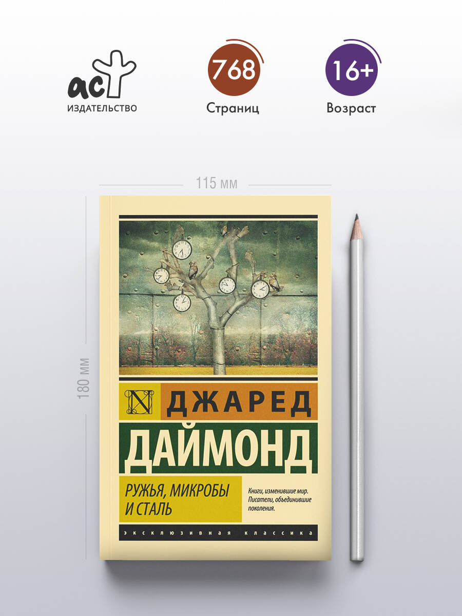 Ружья, микробы и сталь: история человеческих сообществ | Guns, Germs, and Steel: The Fates of Human Societies - Ozon image 1