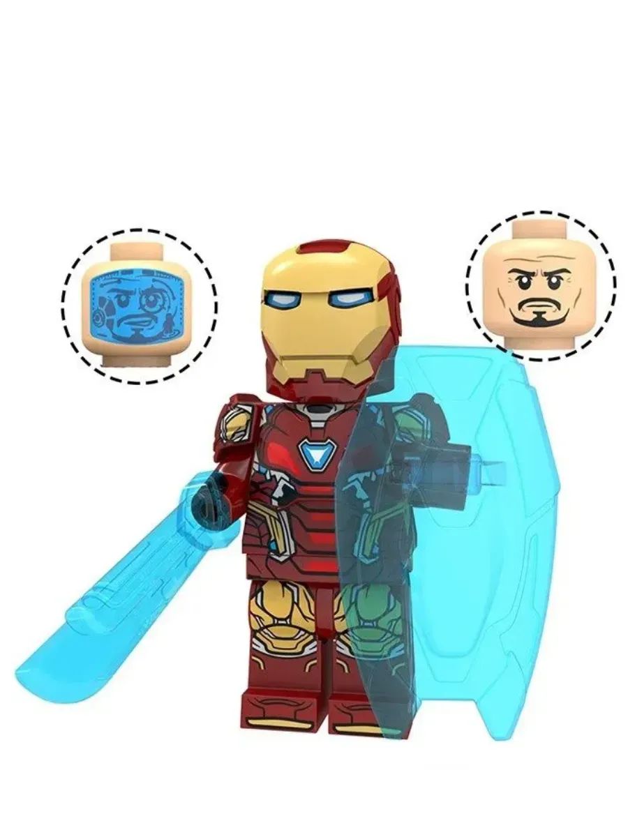Фигурка Железный Человек / Супергерои Marvel / Коллекционная минифигурка Марвел