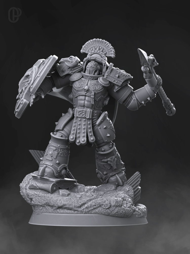 Миниатюра Астерион Молок, магистр Минотавров / Warhammer 40K #1