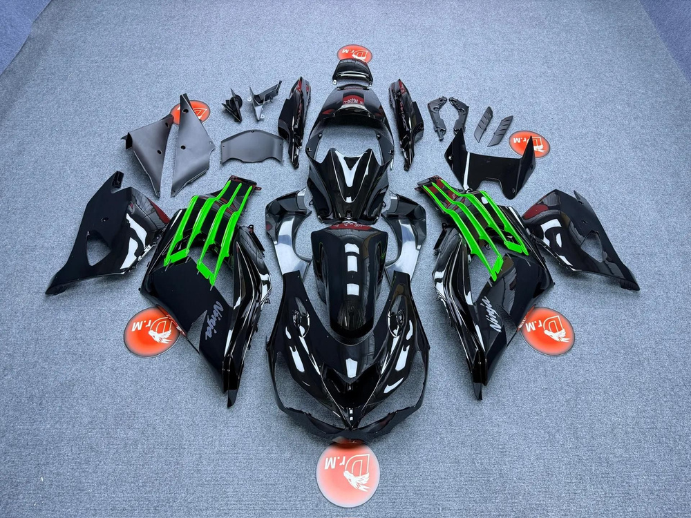 комплект пластика для мотоцикла kawasaki zx-14 zzr 1400 12-20 2012