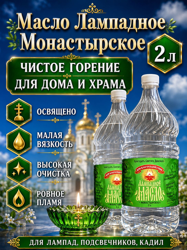 Лампадное масло 2л (малая вязкость) #1