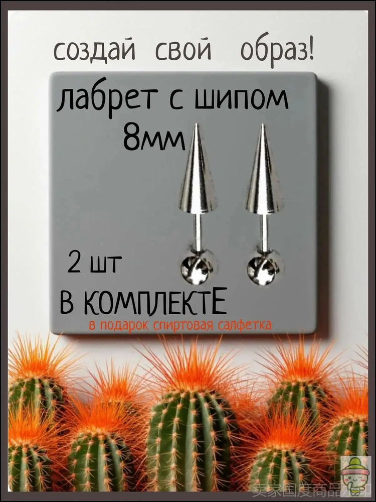 Пирсинг Лабрет #1