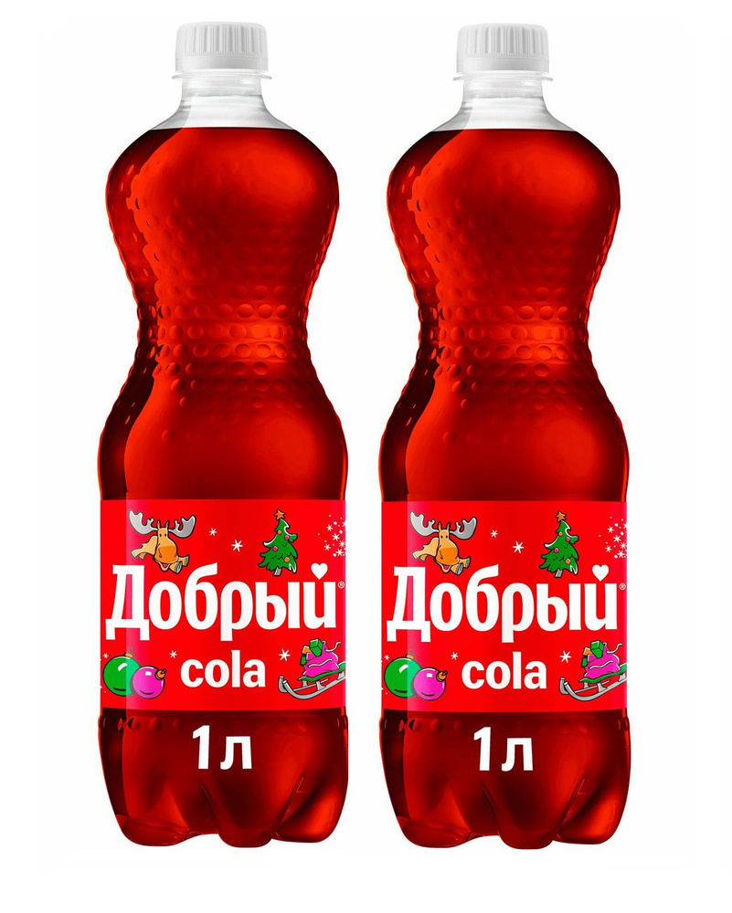 Газированный напиток Добрый Cola, 2 шт по 1 л #1