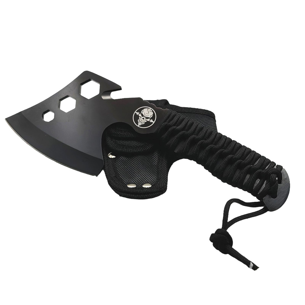 Тактический топор томагавк с эмблемой Вагнера (Черный) - купить с ...