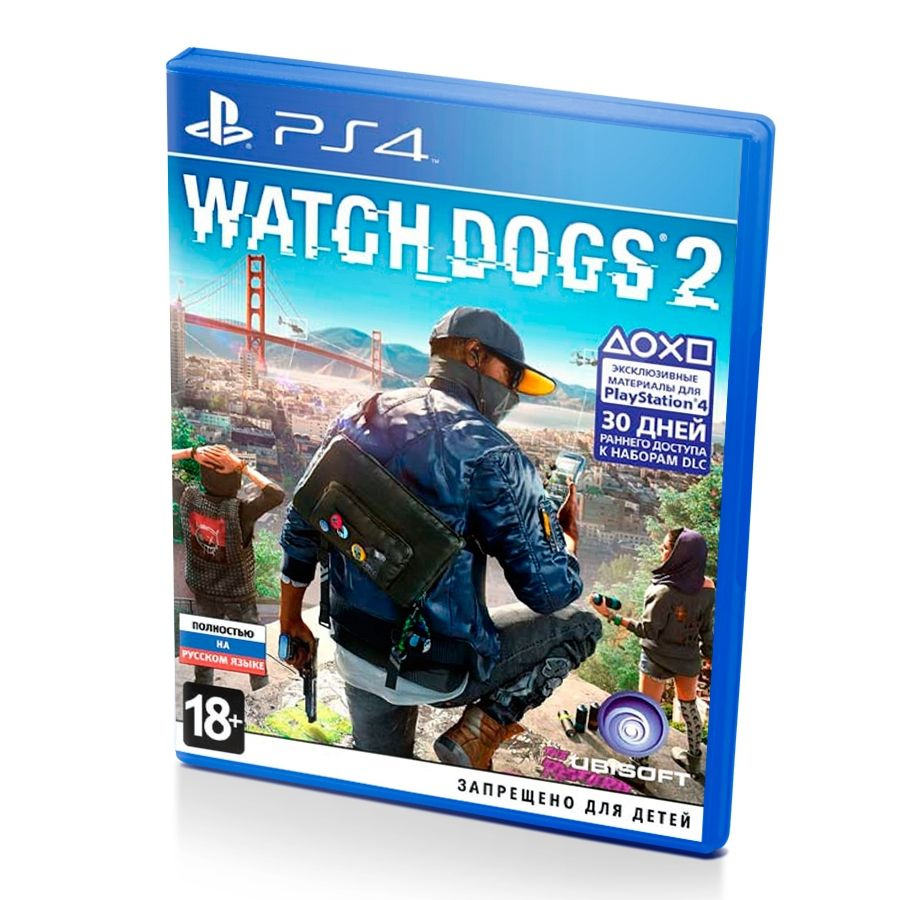 Игра Watch Dogs 2 (PlayStation 4, PlayStation 5, Русская версия) купить по  низкой цене с доставкой в интернет-магазине OZON (1416007590)