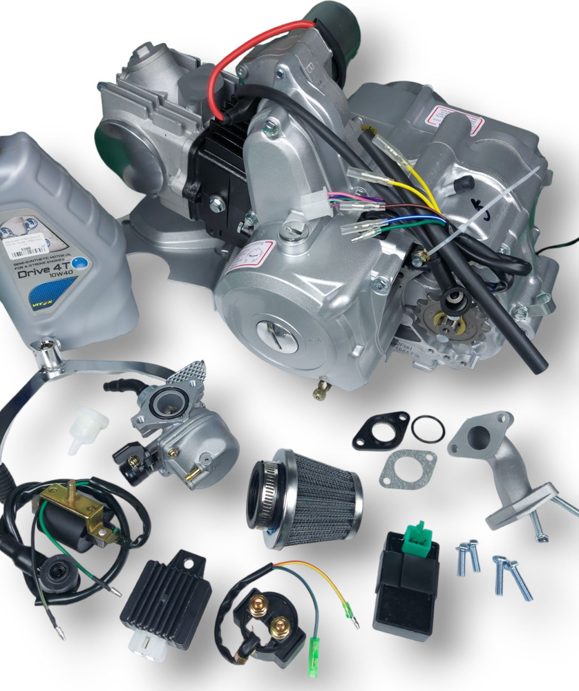 Двигатель с задним ходом для снегохода Динго 125 или квадроцикла в ...