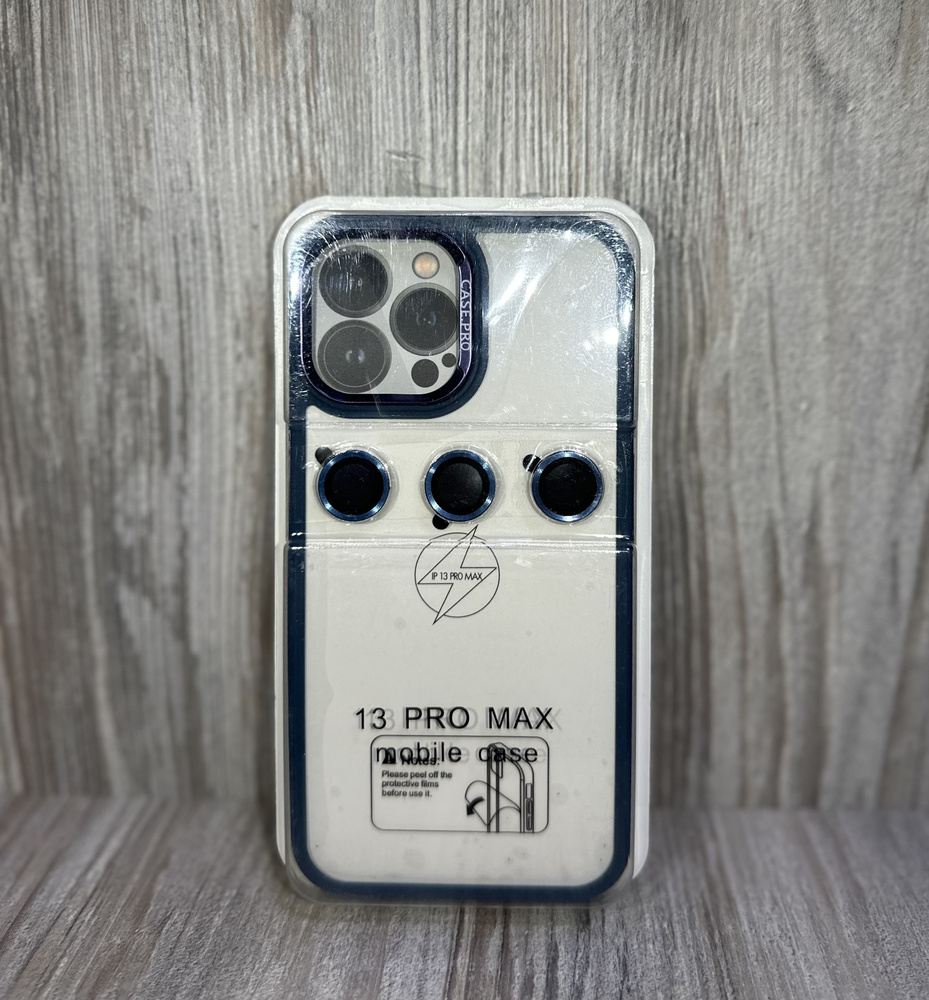 Чехол для iPhone 13 Pro Max с защитной линзой - купить с доставкой по ...